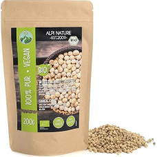 Ekologiški baltieji Kampoto pipirai (200 g), Ekologiški baltieji Kampoto pipirai, kontroliuojamo ekologinio auginimo Kampoto pipirų grūdeliai, patikrinti laboratorijoje, 100 % gryni ir natūralūs