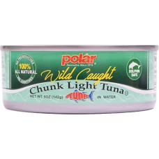 MW Polar Tuna, Natural Chunk Light Tuna, 5 oz (Pack of 48)