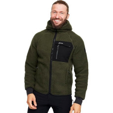 RevolutionRace Sherpa Hoodie vyrams, lauko vilnonės striukės, puikiai tinkančios žygiams pėsčiomis ir lauko nuotykiams