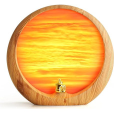 mamre Auksinis saulėlydžio šviestuvas, namų dekoras, stalinis šviestuvas, dovanos vestuvėms, jubiliejui, Valentino dienai, Motinos dienai, gimtadieniui