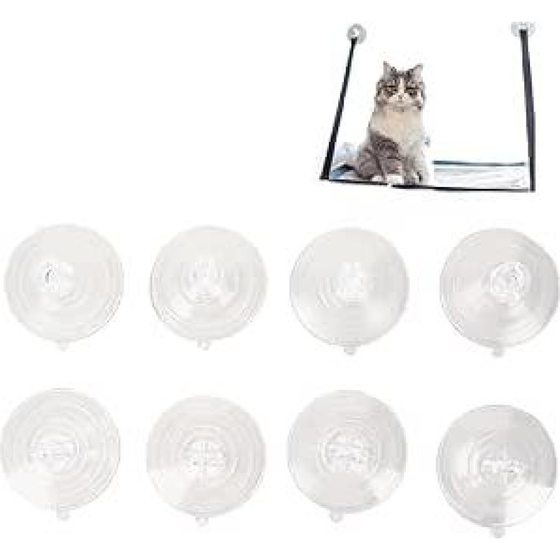 Kačių lovos siurbimo taurės Pakeitimo kačių lango Perch siurbimo taurė kačių lango lovos Perch Hammock kabantys naminių gyvūnėlių reikmenys patalpose