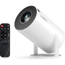 LQWELL HY300 PRO Mini Projector 4K 1080P Support Android 11 WiFi 6 Bluetooth 5.0 Support Airplay & Miracast Portable Home Outdoor Projector for Android/iPhone/PC/Mac/Switch
