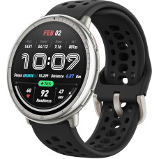 Amazfit Active 2 Smart Watch 44mm, AI, Sprachsteuerung, GPS und kostenloses Kartenmaterial, 10 Tage Akku, Fitness Tracker mit 160plus Sportmodi, 5 ATM wasserdicht für Android und iPhone