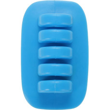 sourcing map Kabel-Clips aus Silikon für Kabel-Organizer, Kabel-Clips, Schlafzimmer, Nachttisch, Draht, Schreibtisch, Tischzubehör, Büro, Auto, Blau