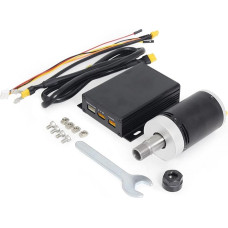 CNC oru aušinamo suklio variklio rinkinys CNC rinkinys Bešepetėlinis nuolatinės srovės suklio variklis 24 V 12000 aps/min + pavaros plokštė + įvorės laikiklis, skirtas 3018 serijai