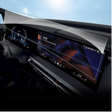 SHAOHAO Compatible with BMW 3 Series G20 G21 2023 2024 2025 GPS Transparent Screen Protector Scratch-Resistant 9H Anti-Fingerprint Tempered Glass Screen Protector Tempered Scratch Resistant 9H BMW G21