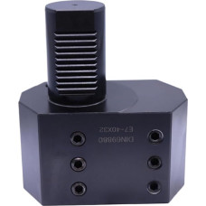 GWGQTELENC Fester Halter E-Typ Bohrtyp Doppellochhalter CNC-gesteuerte Dreh- und Fräsmaschine(E8-30X25)