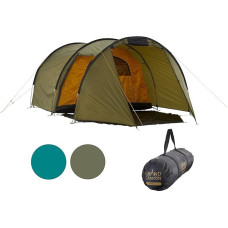 GRAND CANYON Robson 3 Campingzelt/Tunnelzelt für 3 Personen/Robustes & wasserdichtes Trekkingzelt mit Apsis & 2 Eingängen/Kompakt & windstabil/Ideal für Outdoor & Festival