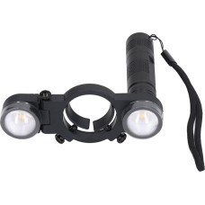 Universalus HVLP purškimo pistoletas, reguliuojamo ryškumo LED šviesos priedas, profesionalus LED purškimo pistoletas, šviesos priedas automobiliams, dažymui namuose