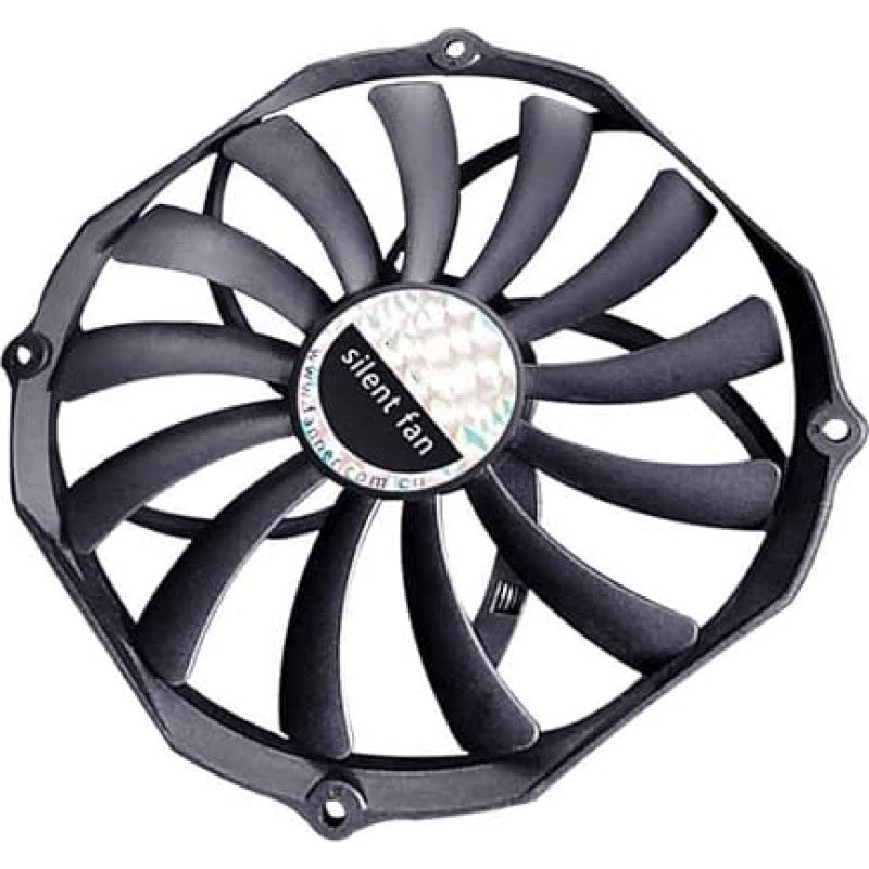 Wzxksksoac 14015 GehäUselüFter GroßEs Luftvolumen GeräUscharm 140X140X15MM UltradüNner 4PIN PWM 14CM LüFter