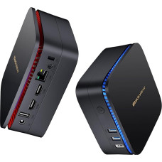 Blackview MP60 Mini PC 12th Gen Alder Lake N150 Processor (3.6GHz), Mini Ordinateur de Bureau, 16Go DDR4/512Go M.2 SSD, 4K @ 60HZ HD Dual Display WiFi 2.4G/5G, for Affaire École Bureau Tour