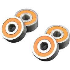 2 vnt. hibridinių keraminių guolių nerūdijančio masalo liejimo spiningo žvejybos ritės 5 * 10 * 4 3x10x4 5x11x4 guoliai (SMR105 5X10X4mm)