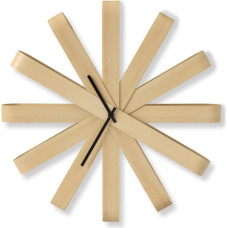 Umbra Ribbonwood Wall Clock Natural, 51.4cm