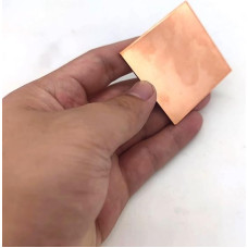 Plokščias lakštinis metalas 1 gabalas vario lakštinė plokštė 