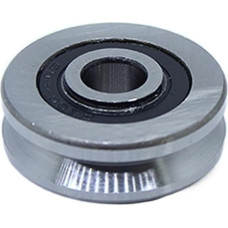 NKKALUKM V124219 V-Nut-Kugellager mit Dichtung 12 * 42 * 19 mm V10-4/V11-4/V12-4/V13-4/V14-4/V15-4 Führungsschienen-Rollenlager(124219V10-4-2PCS)
