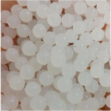 WUUKEPSG 10 vnt. skersmuo 2/2.5/3/3/3.5/4/4/5/5.5/6/6/6.5-20 mm baltas apvalus kietas silikoninis rutuliukas sandarinimo silikoninis rutuliukas pramoninės 