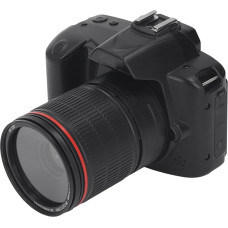 4K skaitmeninis fotoaparatas, skaitmeninis fotoaparatas su 3 colių IPS ekranu 4K 64 MP 16x skaitmeninis priartinimas Naktinis matymas Dviguba vaizdo kamera su atminties kortele (32G)