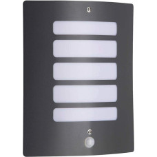 Todd Brilliant Outdoor Wall Light with Motion Sensor, 1 x E27 maximum 60 W / Metal Anthracite-Coloured plastic 47698 / 63