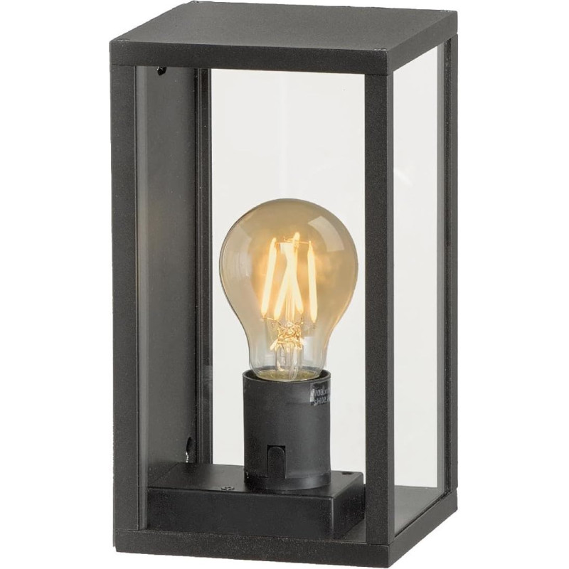 Garden Lights SITTA LED Wall Light Aluminium Black