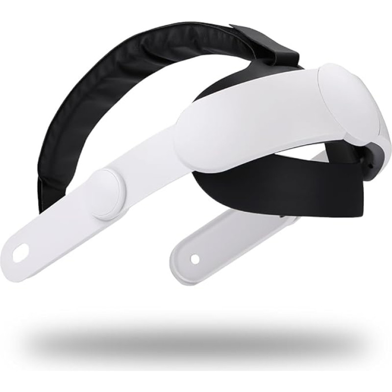 NK Bracelet Compatible with Meta Quest 3S and Quest 3 Virtual Reality Glasses, Adjustable Length, Convenient Installation, Quick and Easy, Padded, Comfortable, White
