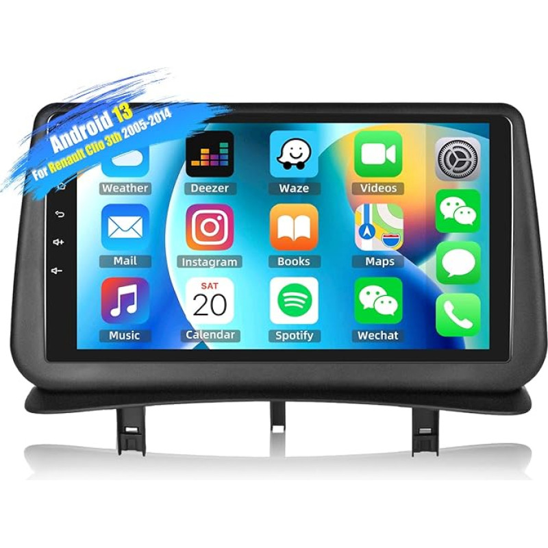 [1+32G] SIXWIN Android 13 automobilinis radijas 