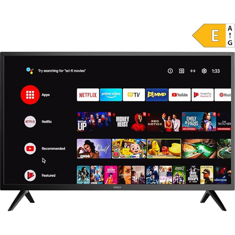 VIVAX interneto naršyklė Išmanusis televizorius 