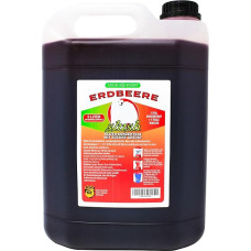 5 l braškių tirščių koncentratas | Maišymo santykis 1:5 | Ledo tirščiai | Smulkinti ledą | Vandens ledas | Granitas | Jokių dirbtinių dažiklių | Slushie gamintojui