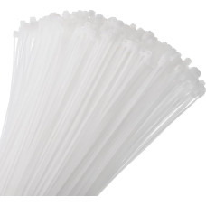 sourcing map Kabelbinder, 80 mm, 5 kg, selbstsichernd, klein, Nylon, 3 mm, für Kabelmanagement, Weiß, 800 Stück