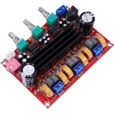 Stiprintuvo plokštė, 2x50W + 100W 2.1 kanalo skaitmeninio garso galios stiprintuvo plokštė 12V-24V TPA3116D2, garso stiprintuvo plokštė, #108