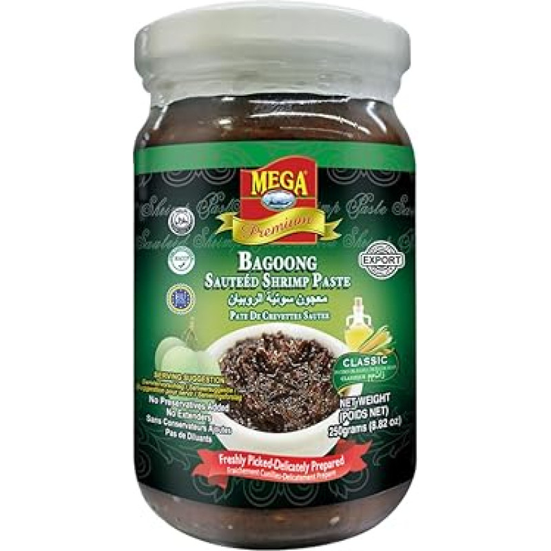 MEGA keptų krevečių pasta 250g