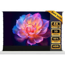 NothingProjector Projector Screen, 100 Inch Floorstanding Extendable Electric, ALR CLR, 4K UHD Laser TV Screen, Mobile Home Cinema Portable, Screen for Ultra Short Distance Projector, No Assembly,