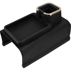 Gėrimų laikiklis ant sofos porankio, silikoninis neslystantis ir neslidus sofos gėrimų laikiklis nuotolinio valdymo pultui, užkandžiams, mobiliajam telefonui, ausinėms, dovana mamai, tėčiui, močiutei ar seneliui, juodas