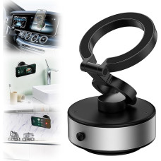 Magnetinis telefono laikiklis, automobilinis laikiklis, 360° pasukimo kampu, N52 stiprus magnetas, laisvų rankų mobiliojo telefono laikiklis 