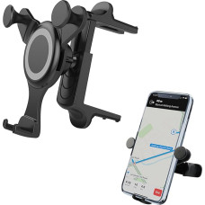 Apvalus oro ventiliacijos telefono laikiklis, 