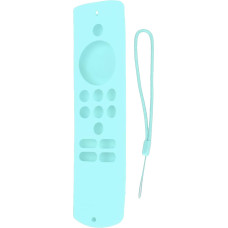 Riuulity Remote Control Cover, Silicone Remote Control Case with Precise Notch, Non-Disturbing Buttons and Functions for Fire TV Stick Lite (Mint Green)