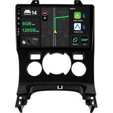 [6G + 128G] IPS 9 colių Android 14 automobilinis radijas Peugeot 3008 5008 [2009-2018] su Navi Octa Core [Integruotas CarPlay/Android Car/DSP/Mirror Link/GPS Navi/360 kamera/Bluetooth 5.0/WiFi/USB