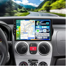 [2+64G] SIXWIN Android 13 Autoradio für Citroen nemo/Peugeot bipper/FIAT Fiorino Qubo 2008-2017 mit Carplay/Android Auto,10.1 Zoll Touchscreen mit WiFi GPS Bluetooth FM/RDS EQ+Rückfahrkamera