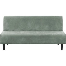 H.VERSAILTEX Real Velvet Futon Cover Armless Sofa Bed Stretch Futon Couch Cover Sofa Slipcover Baldų apsauga storas minkštas minkštas jaukus aksomo audinys tinka tinka vietoje