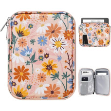 TiMOVO 6-7 Inch Sleeve Case with Small Pocket Compatible with Kindle 2022 Kindle Paperwhite 11th Gen 2021/Kindle 10th Gen 2019, Kindle Oasis 2019/2017, E-Reader Kindle (8th Gen 2016), Yellow Flower