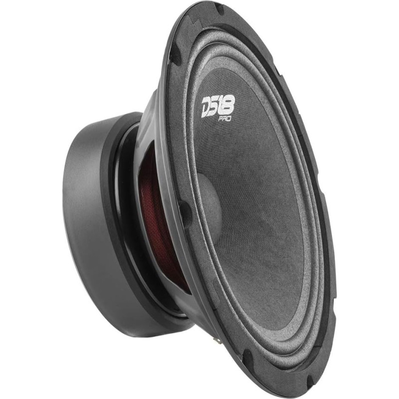 DS18 PRO-GM8 8-Inch Classic Midrange Speaker 8-Ohm - 580 Watt Max 190 Watt RMS - 1 Speaker New Model 8-Inch