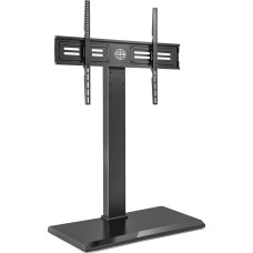 FITUEYES TV Floor Stand with Iron Base, TV Stand, TV Stand, Height Adjustable, Swivelling for 50 to 85 Inch Flat Screen up to 50 kg Max. VESA 800 x 600