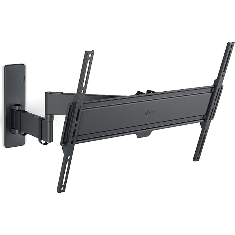 Vogel's Quick TVM 1645 Swivelling TV Wall Mount for 40-77 Inch TVs, Max. 35 kg, Swivelling up to 180°, Full Motion TV Mount Max. VESA 600 x 400, Universal Compatibility