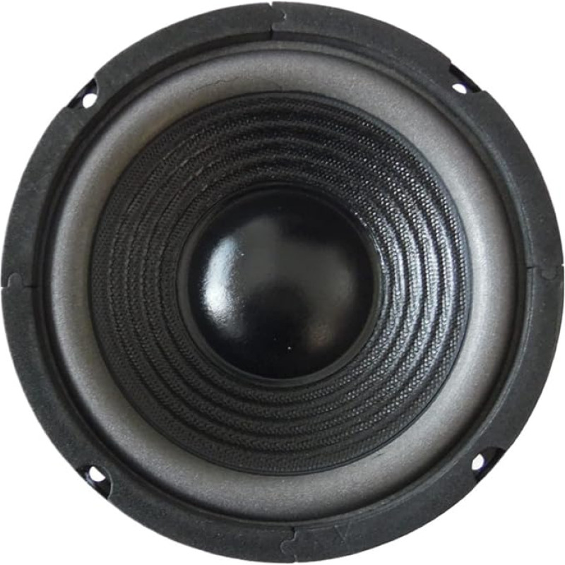 1 x WOOFER Web J-64 Midwoofer 16.5 cm 165 mm 6.5 Inch 75 Watt RMS 150 Watt Max Impedance 4 Ohm Soft Car Suspension