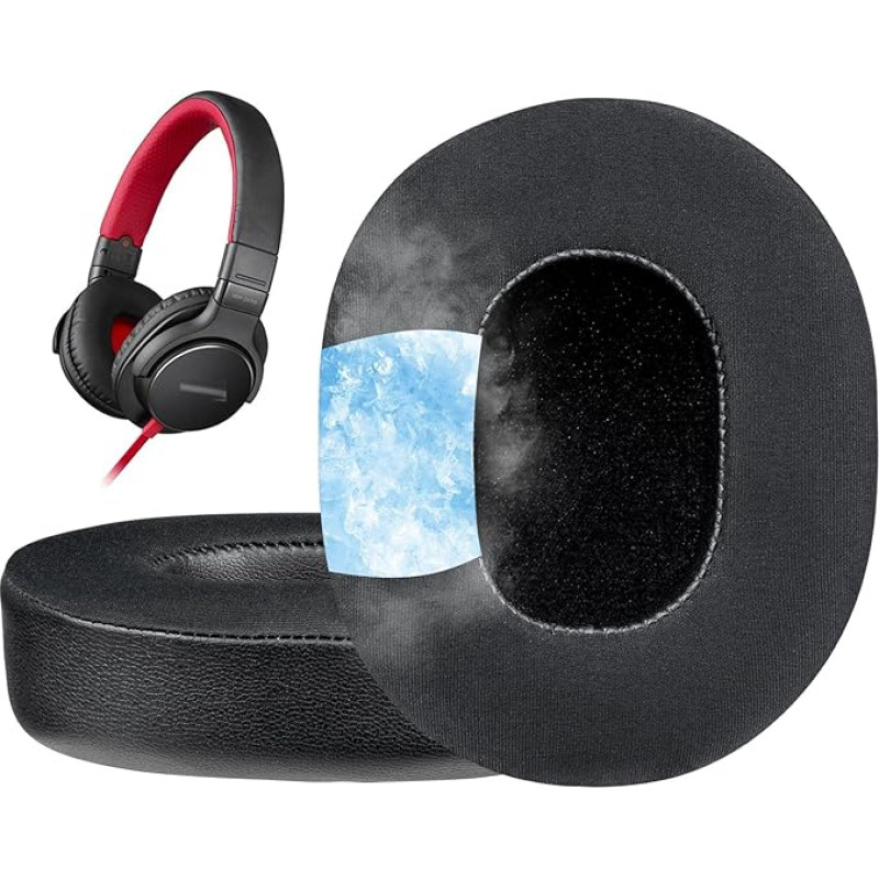 SOULWIT Professional Replacement Ear Pads for Sony MDR-ZX750 (ZX750BN/ZX750AP/ZX750DC) Headphones Replacement Ear Pads with Noise Isolating Foam