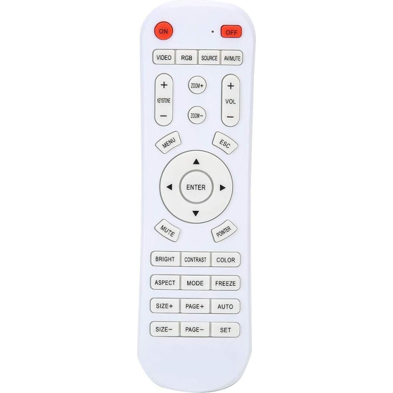 Universal Projector Remote Control Replacement Remote Control for Projector Universal Remote Controller Replacement Projector Remote Control for Satellite Receiver