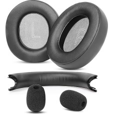 XRHTONG Prime Ear Pads Replacement + Headband Compatible with Microsoft Xbox Wireless Ear Pads, Xbox Stereo Headset 20th Anniversary Special Edition Headphones (Protein Leather)