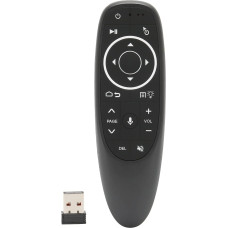 Goshyda G10s Pro Voice Remote Control, Infrared Learning 6-Axis Gyroscope Remote Control with Bluetooth Receiver for Home (G10S PRO)