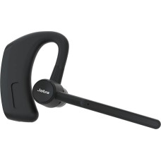 Jabra Perform 45 Mono Bluetooth Headset with Ear Hook, Built-in Microphone with Ultra Noise Cancelling, Push-to-Talk Function (PTT), Face2Face Mode and Discreet Design - Black