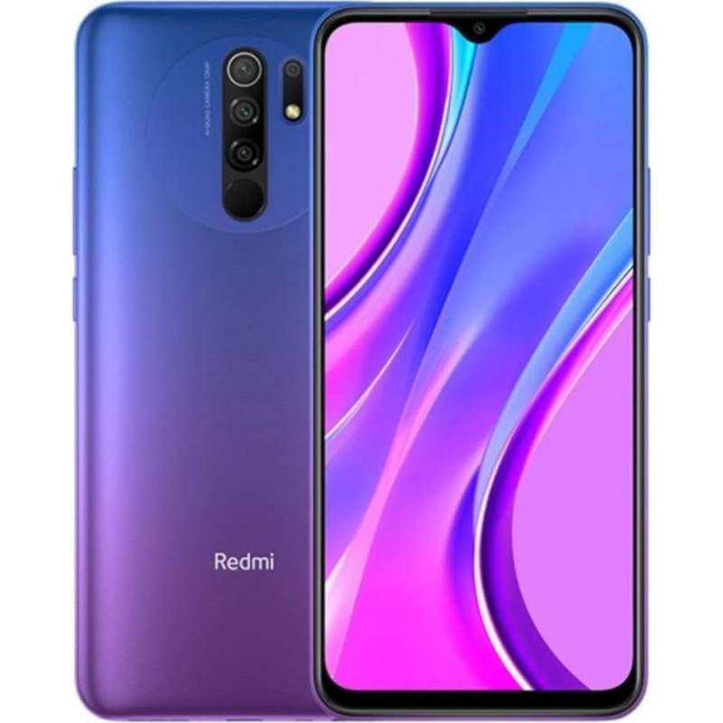 Redmi 9 Smartphone Camera 6.53 Inch Full HD + 5020 mAh Screen (Sunset Purple, 3 GB + 32 GB)