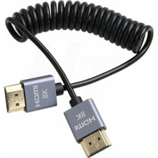 HangTon HDMI 8K 4K 60fps cable thinly wound for Atomos Shinobi Ninja V Portkeys BM5 FEELWORLD BMPCC 4K Monitor ZCAM Sony A7IV Canon Nikon Camera Type A HDMI 2.1